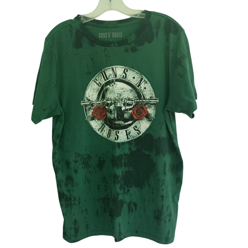 Guns N Roses Green t shirt Adult Size large